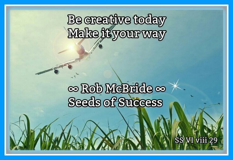 2016 08 29 - Be creative today